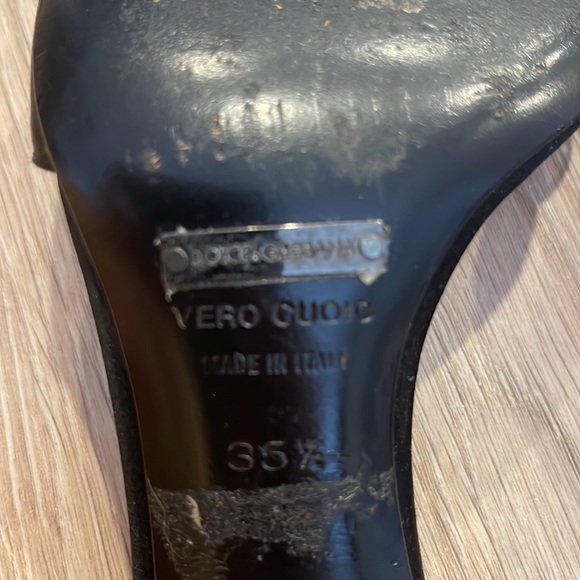 Dolce & Gabbana elegant shoes VERO CUOIO size 35 1/2 - Picture 6 of 13